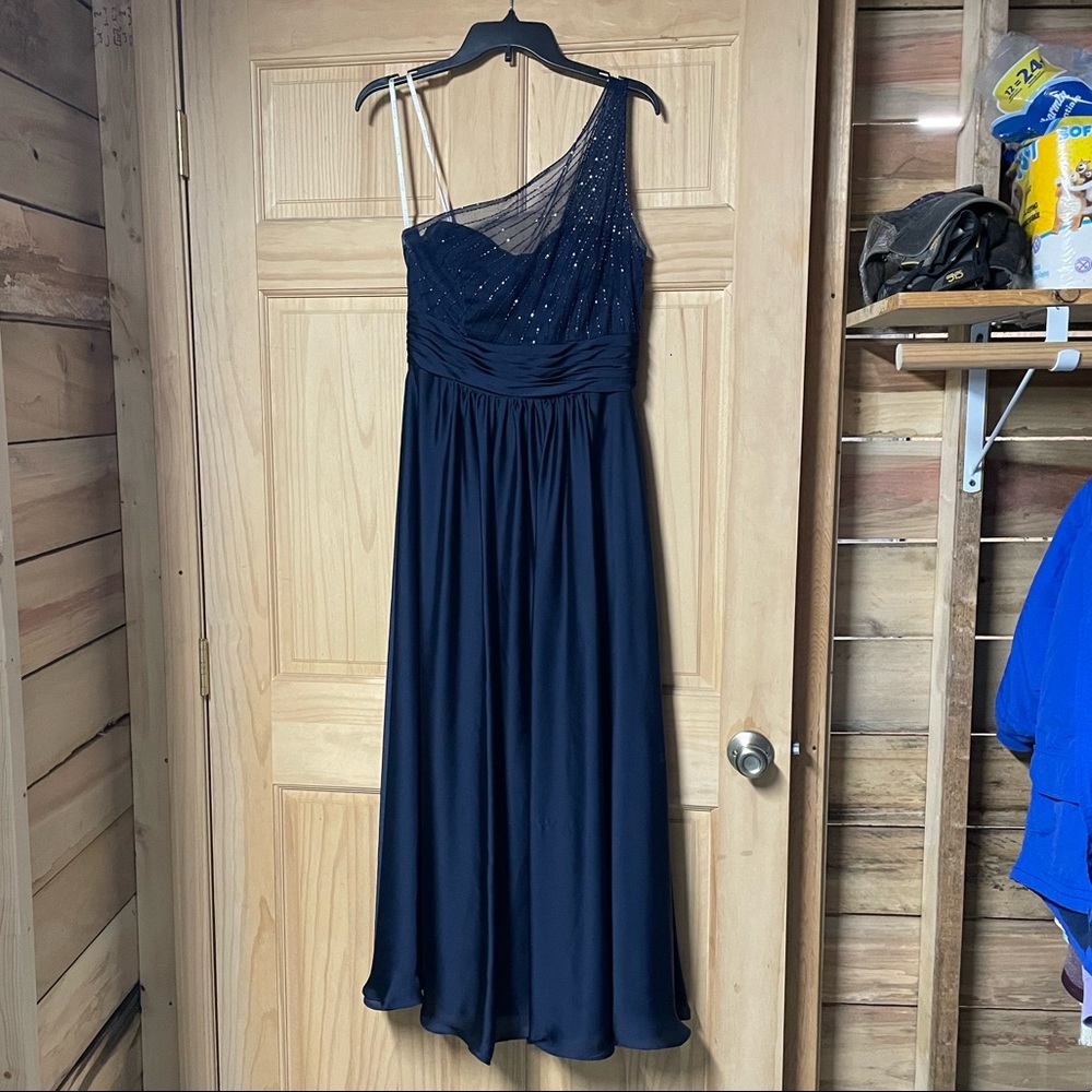 Size 12 Navy Blue prom dress